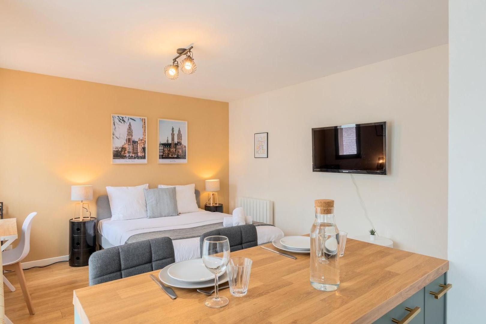 Lille Hypercentre Equipped Studio For 2 People! Extérieur photo